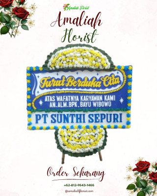 Papan Bunga Duka di Malinau Selatan Hilir
