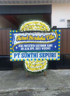 Papan Bunga Duka di Malinau Selatan Hilir